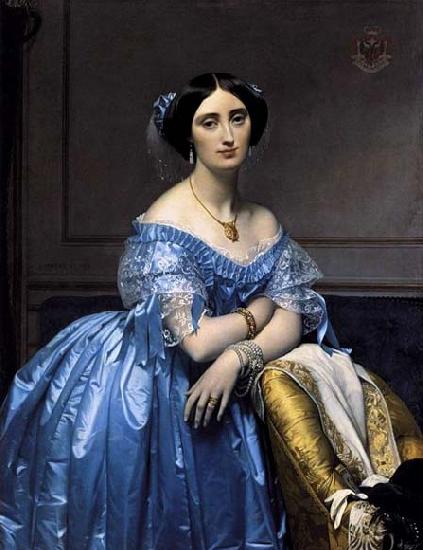 Jean-Auguste Dominique Ingres Princess de Broglie oil painting image